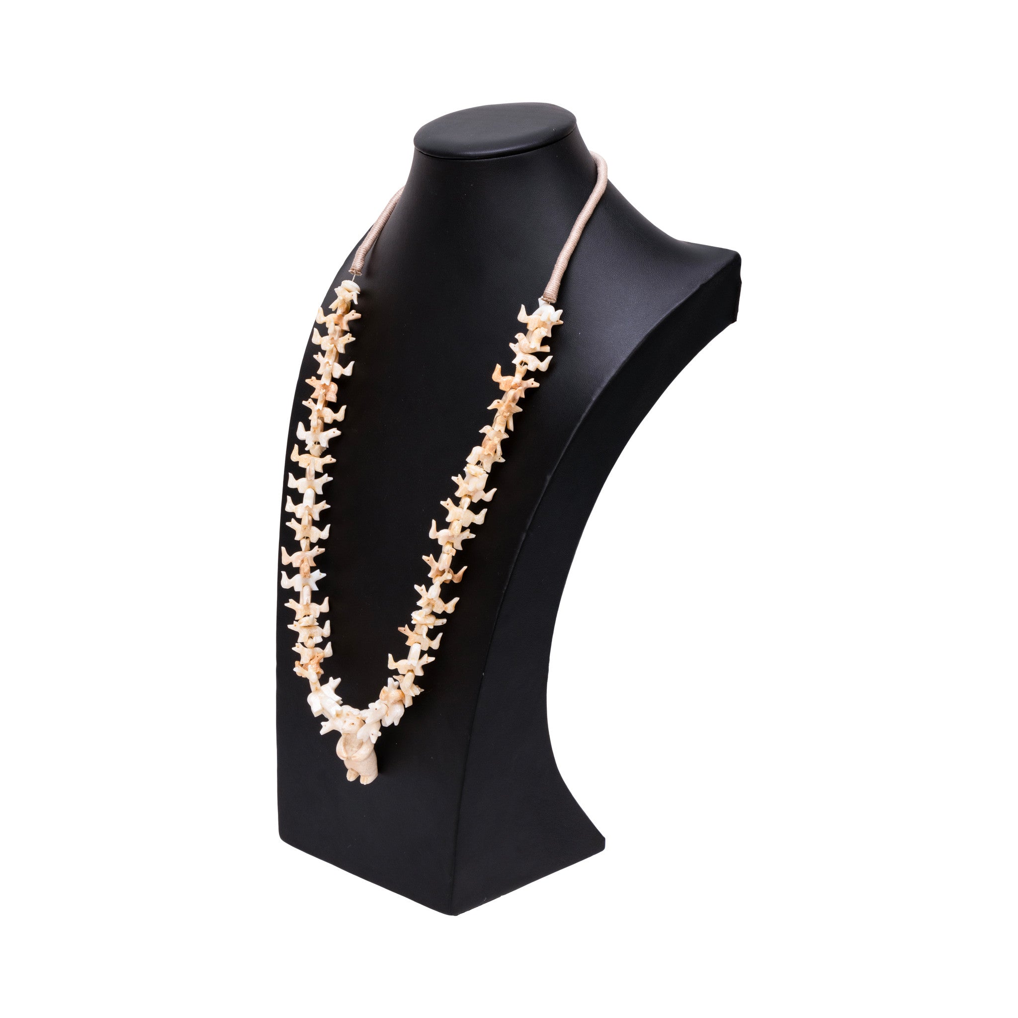 Fossilized Walrus Ivory Necklace