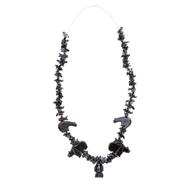 Jet Fetish Necklace, Jewelry, Necklace, Native