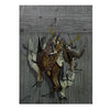 "Barn Door" Hanging Game Paintings by Ferdinand Gray