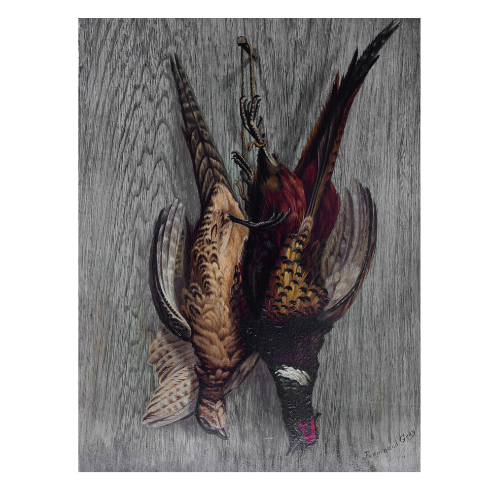 "Barn Door" Hanging Game Paintings by Ferdinand Gray