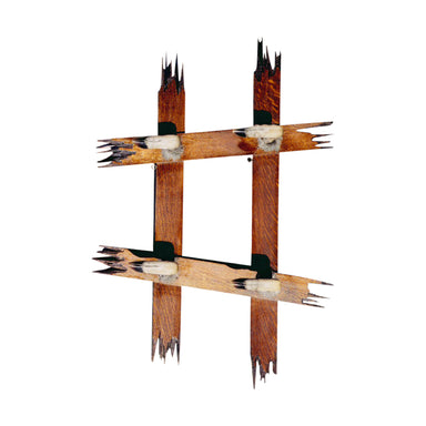 Arts and Crafts Gun Rack, Furnishings, Furniture, Gun Rack