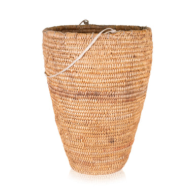 Nez Perce Huckleberry Basket, Native, Basketry, Vertical