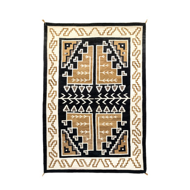 Navajo Two Grey Hills, Native, Weaving, Floor Rug