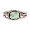 Navajo Carico Lake Green Turquoise Bracelet, Jewelry, Bracelet, Native