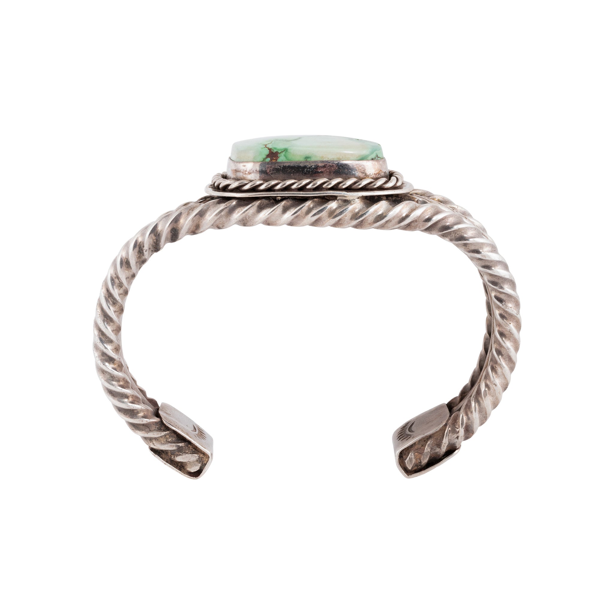 Navajo Carico Lake Green Turquoise Bracelet