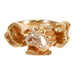 Gold Ring with Horse Head Diamond, Jewelry, Ring, Estate