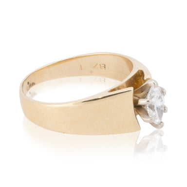 14k Gold Diamond Ring, Jewelry, Ring, Estate