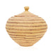 Hupa Bay Lidded Basket, Native, Basketry, Vertical