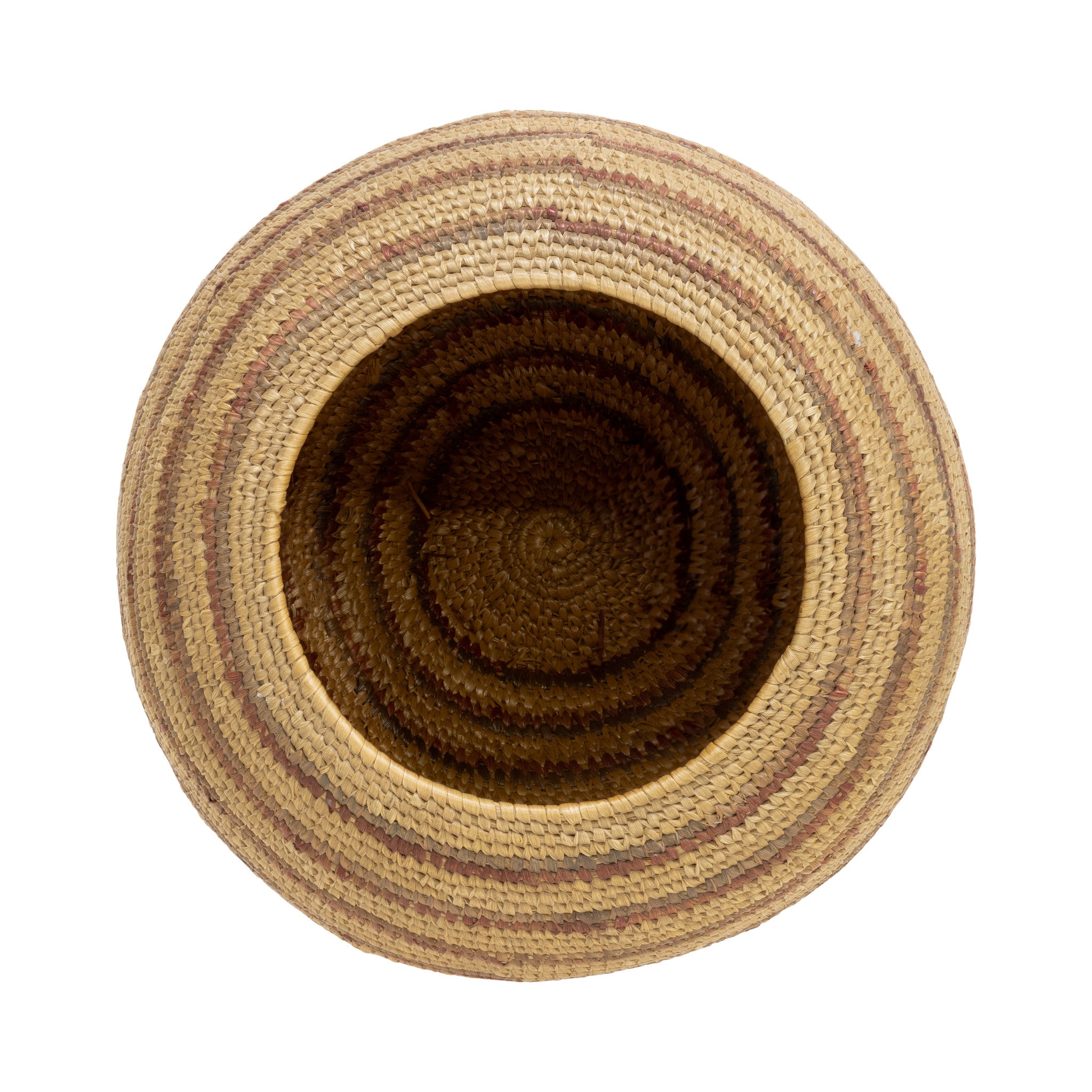 Hupa Bay Lidded Basket