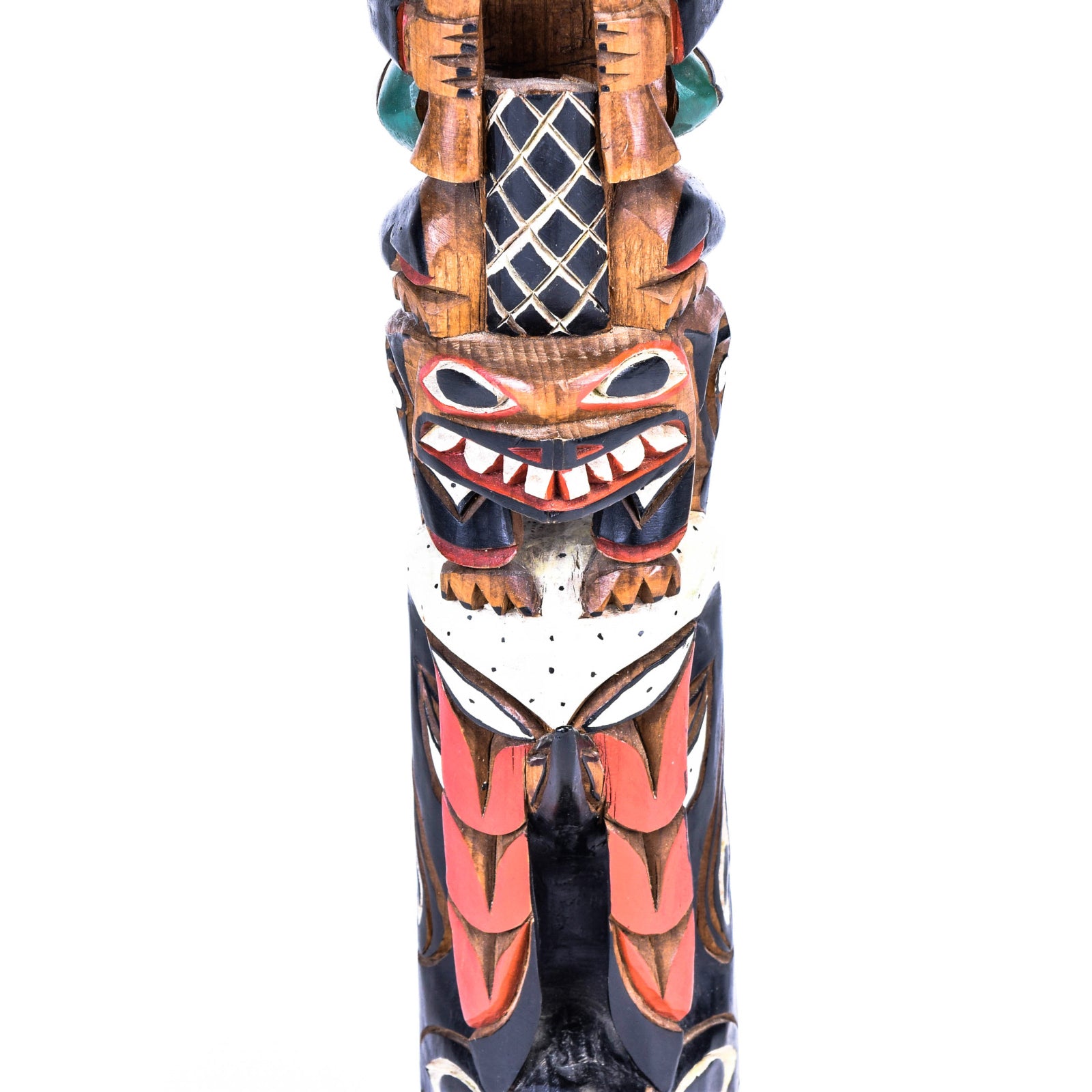 Ditidaht Model Totem by John T. Williams