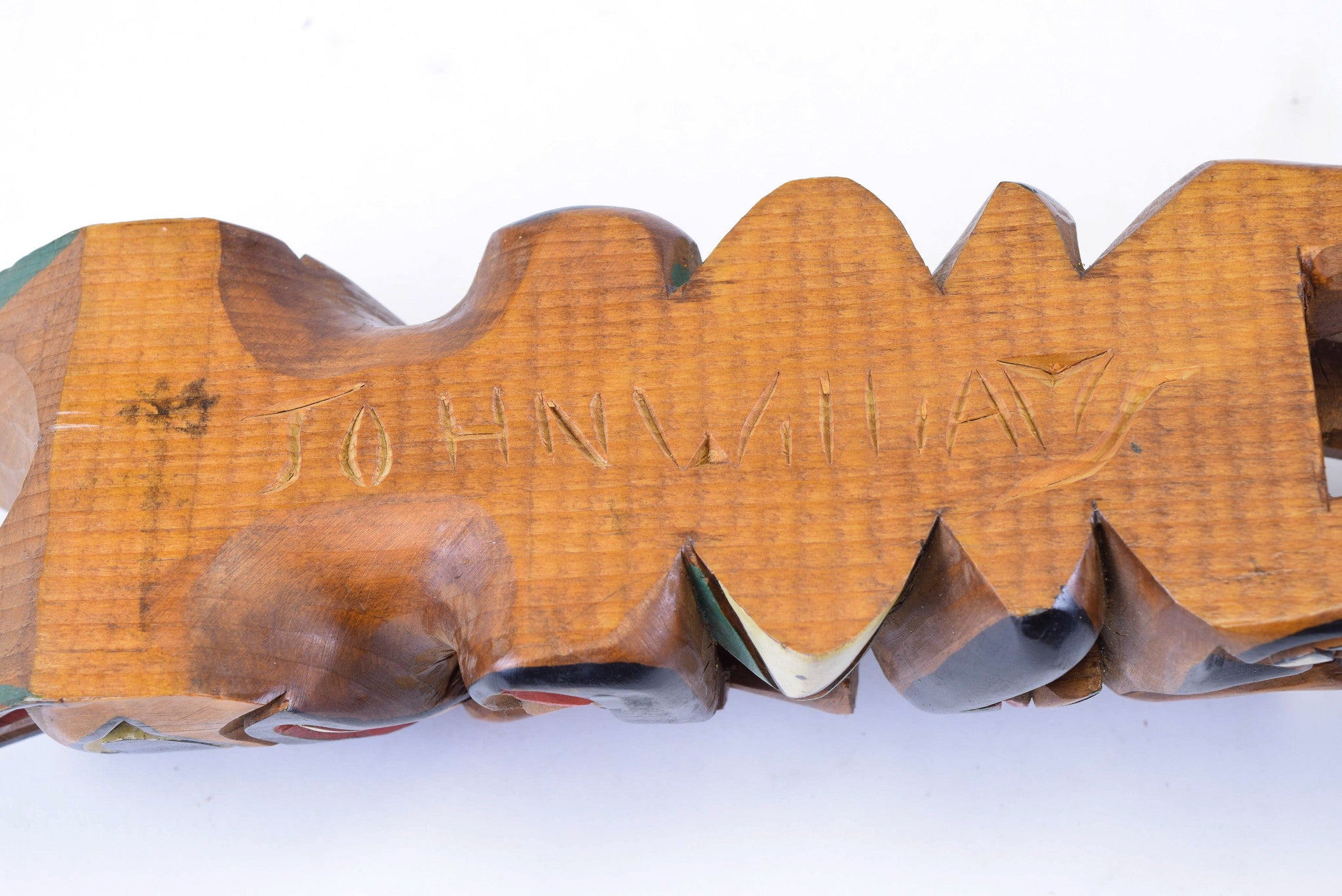 Ditidaht Model Totem by John T. Williams