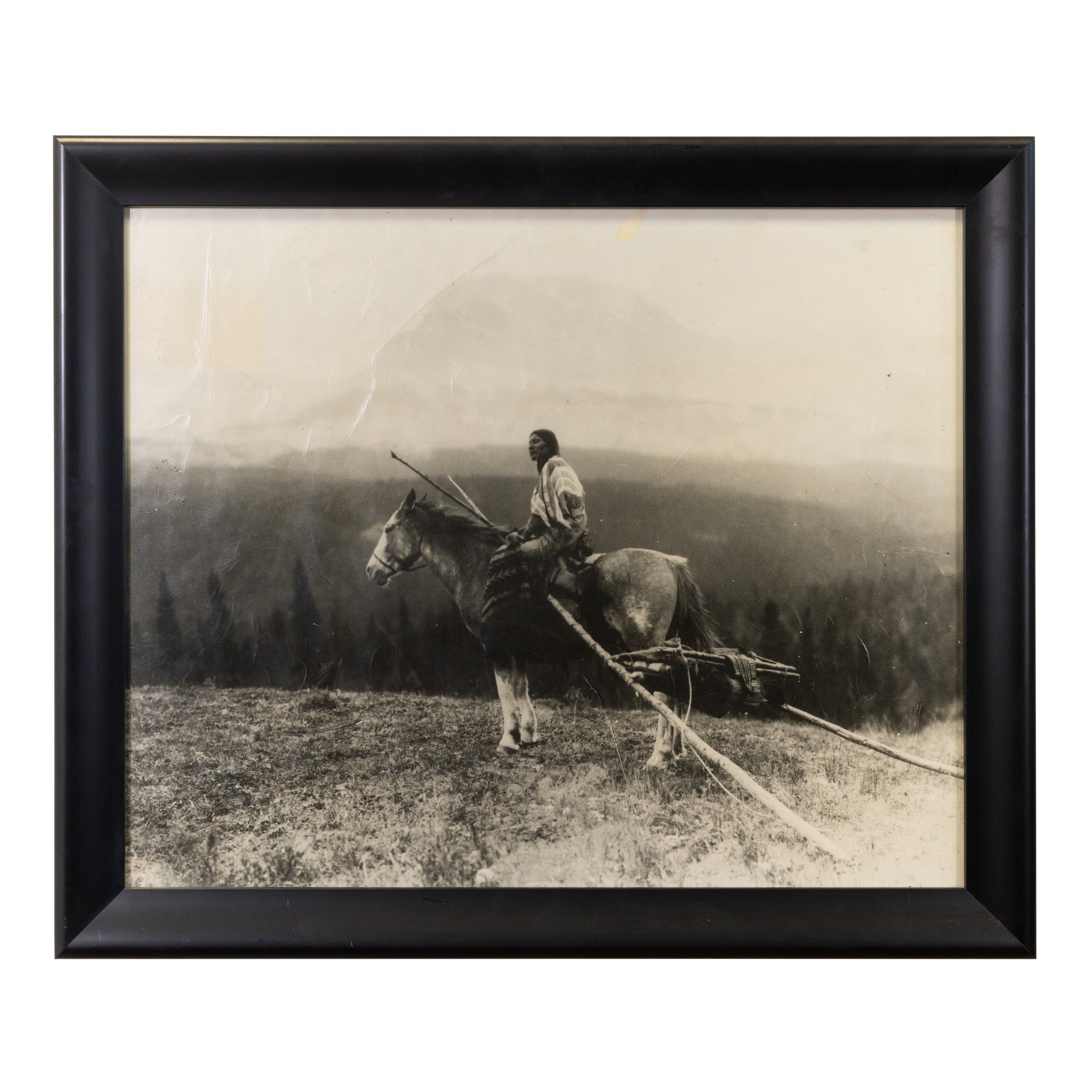 Woman with Travois Original Photograph