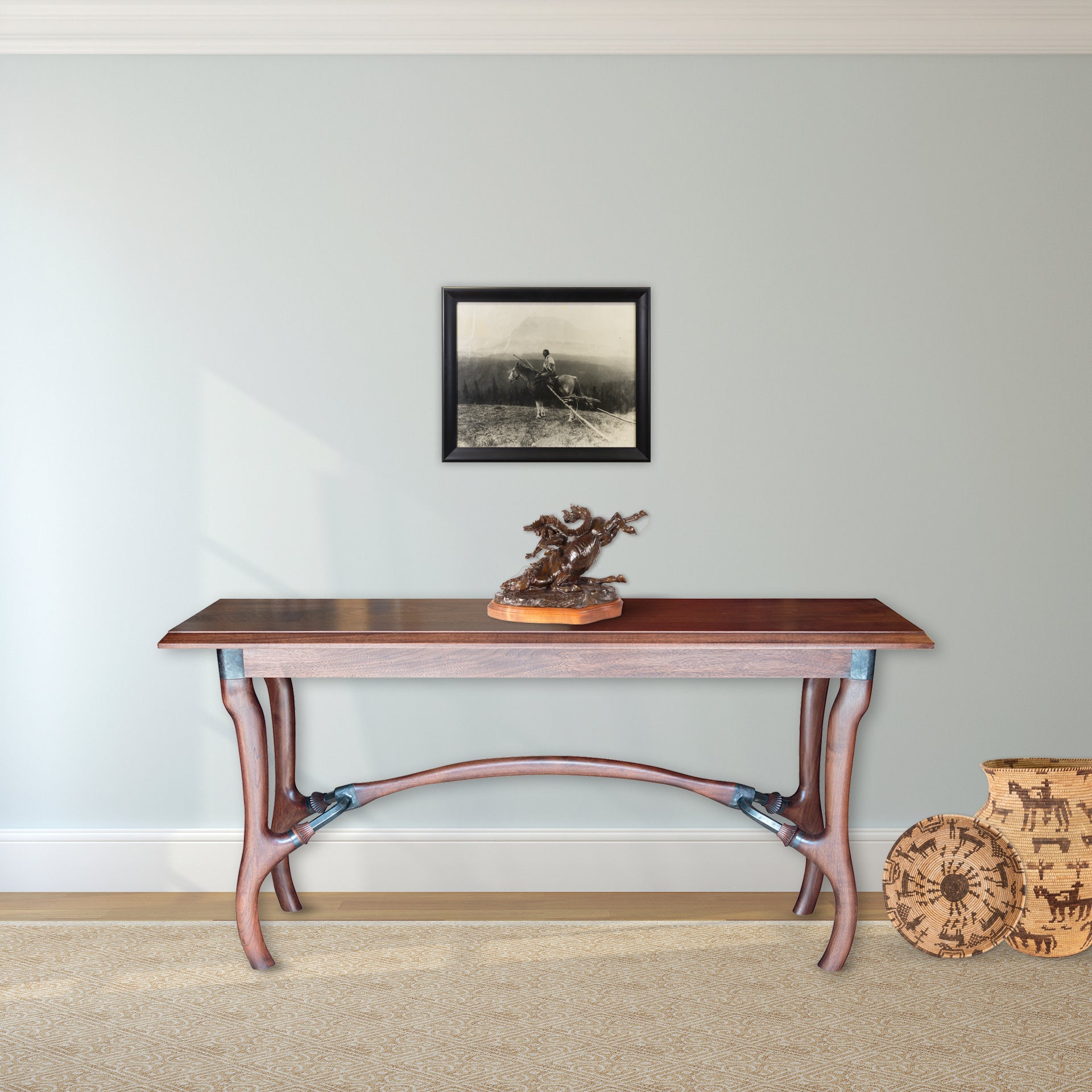 Woman with Travois Original Photograph