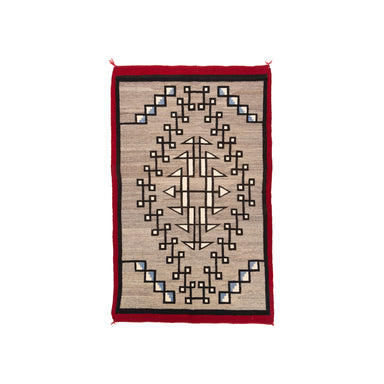 Navajo Two Grey Hills, Native, Weaving, Floor Rug