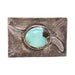 Navajo Carlan Turquoise Belt Buckle, Jewelry, Buckle, Native
