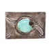 Navajo Carlan Turquoise Belt Buckle, Jewelry, Buckle, Native