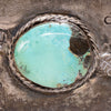 Navajo Carlan Turquoise Belt Buckle