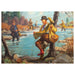 "A Soggy Inconvenience" by Henry Hintermeister, Fine Art, Painting, Sporting