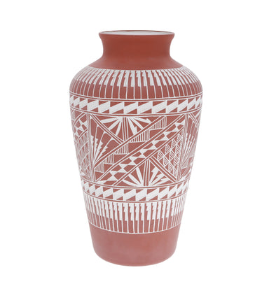 Acoma Red Ware Jar, Native, Pottery, Historic