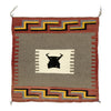 Navajo Crystal Single Saddle Pictorial, Native, Weaving, Single Saddle Blanket