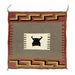 Navajo Crystal Single Saddle Pictorial, Native, Weaving, Single Saddle Blanket