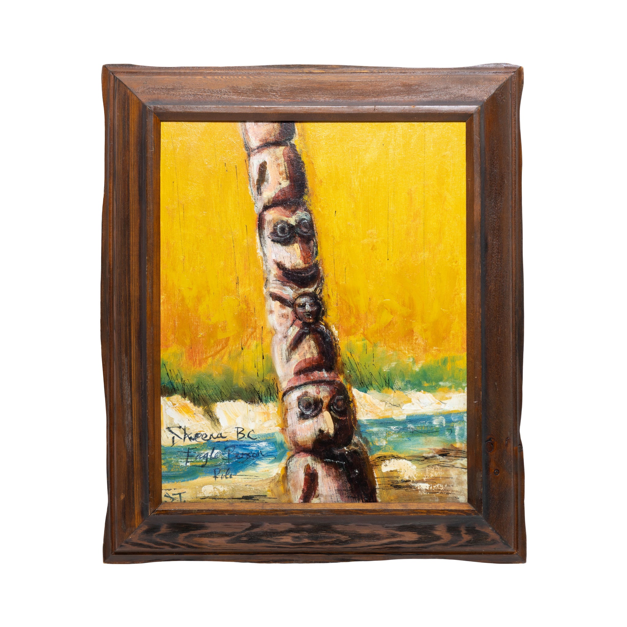 Eagle Person Totem Painting