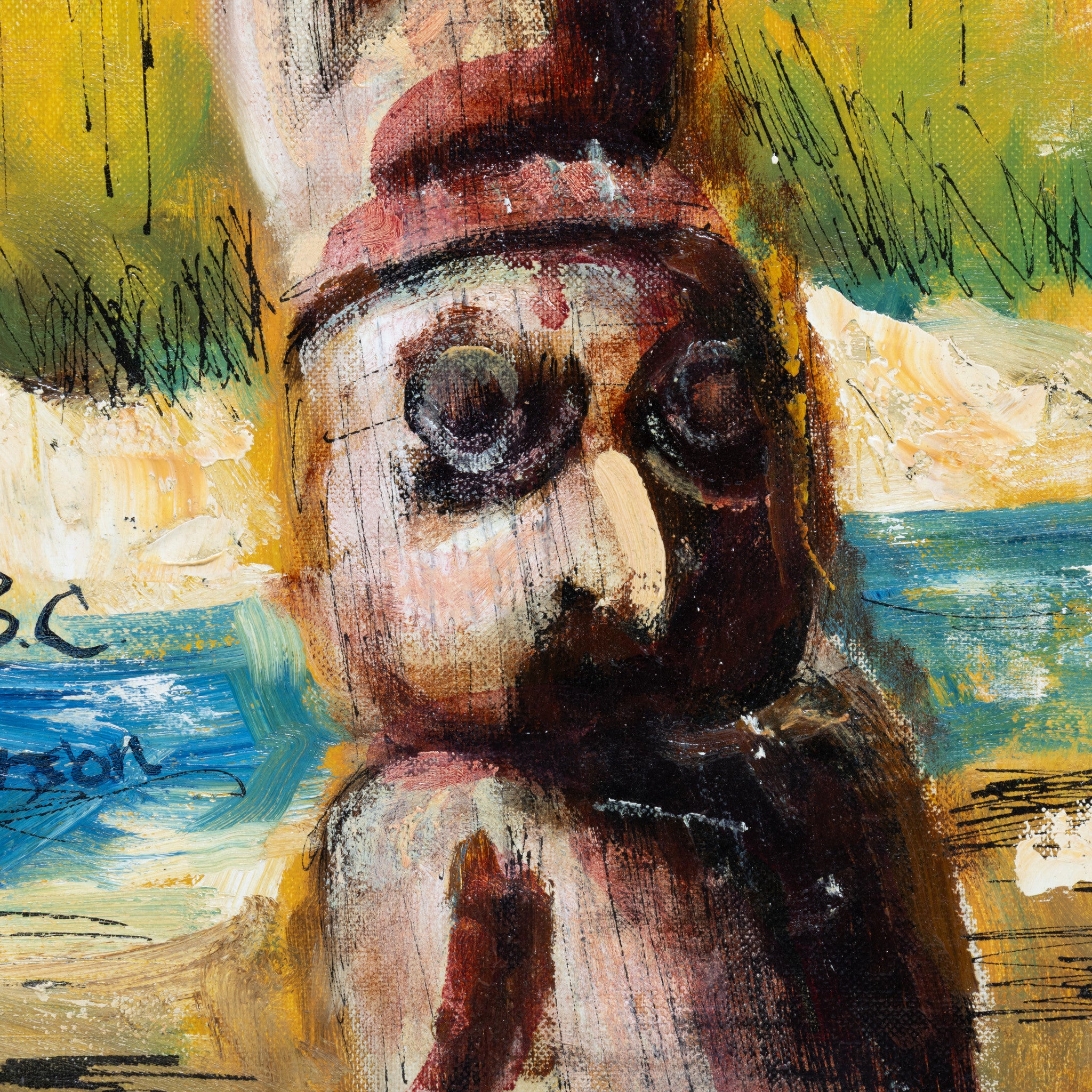 Eagle Person Totem Painting