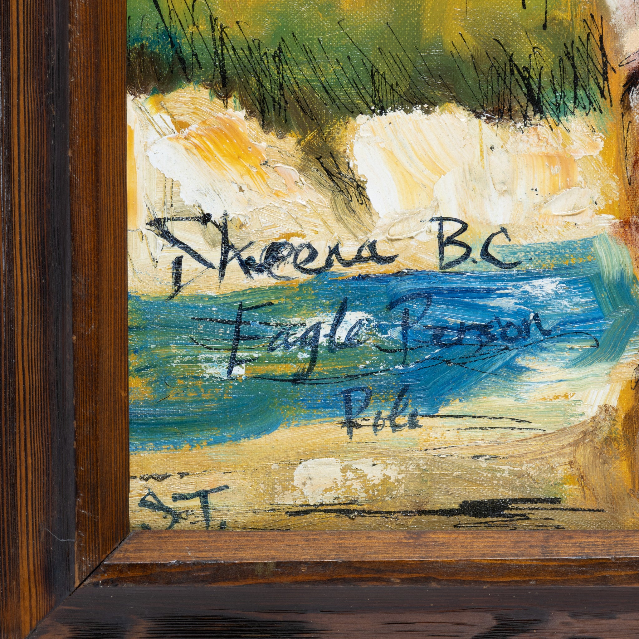 Eagle Person Totem Painting