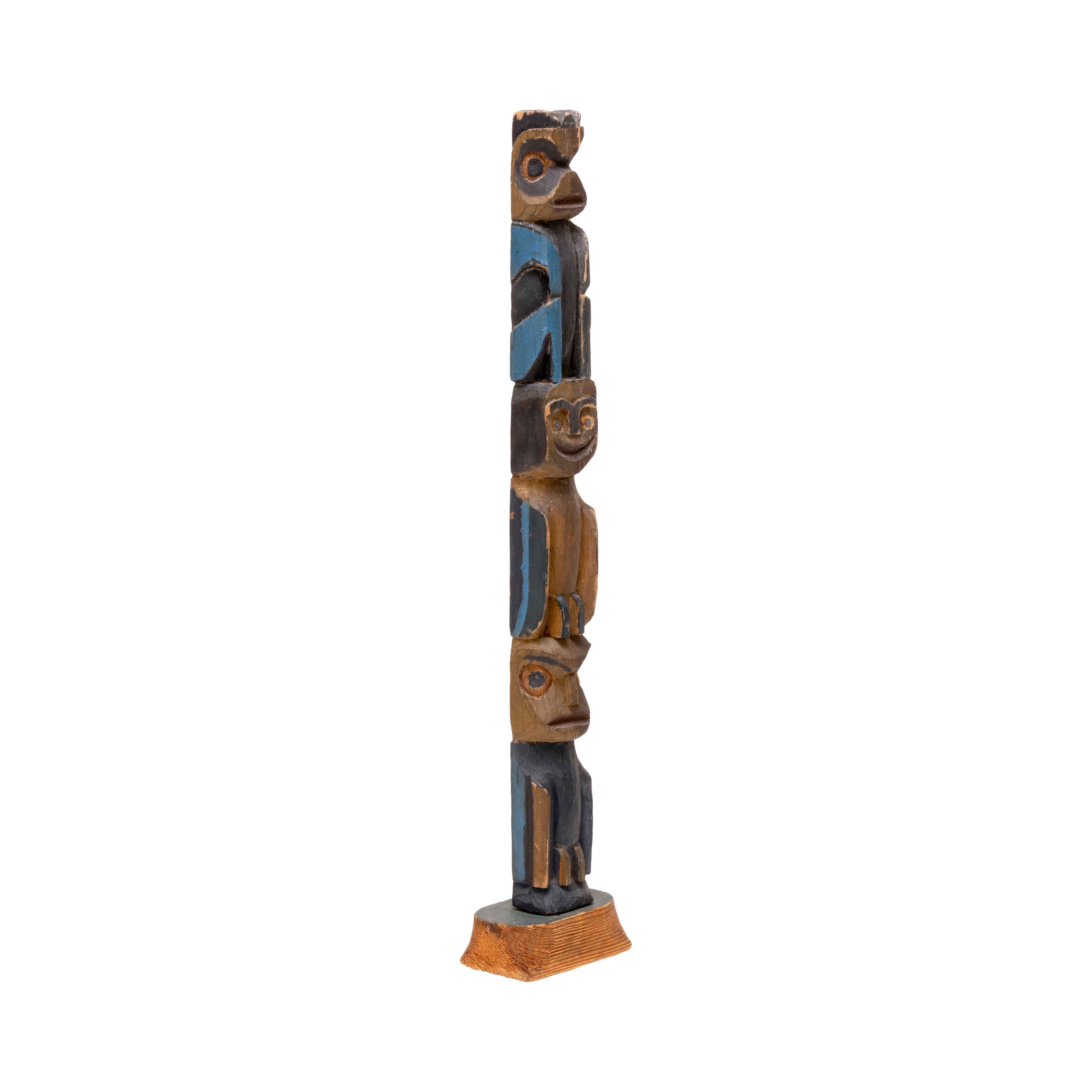 Nuu-chah-nulth or Coast Salish Model Totem
