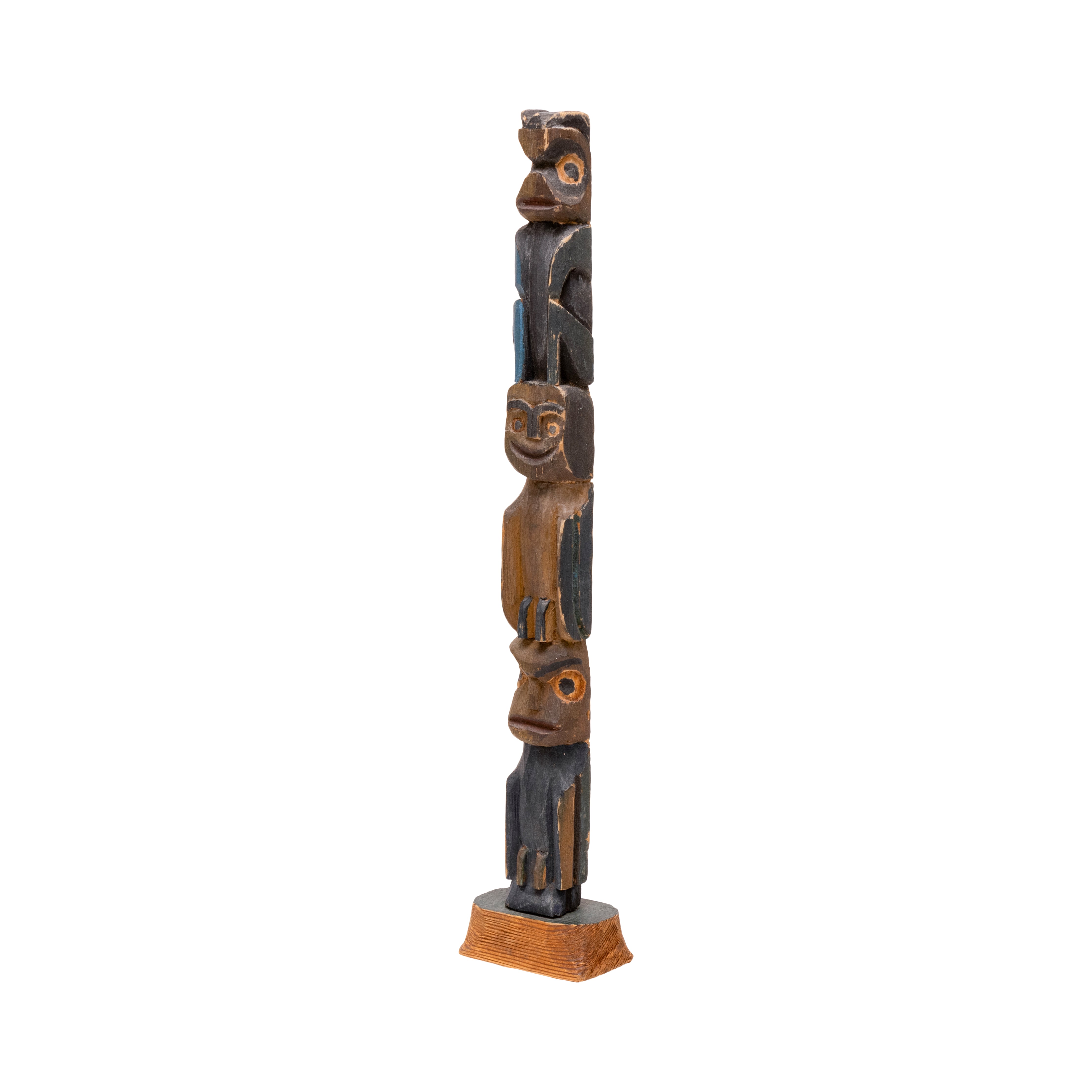 Nuu-chah-nulth or Coast Salish Model Totem