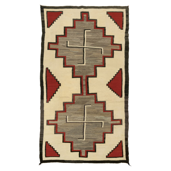 Navajo Crystal, Native, Weaving, Floor Rug