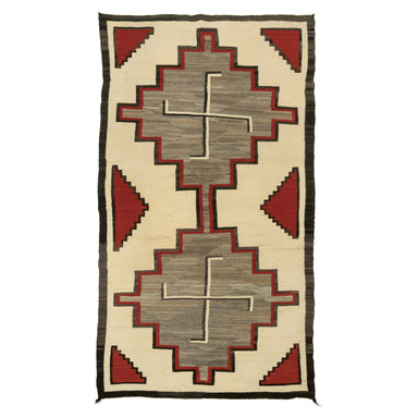Navajo Crystal, Native, Weaving, Floor Rug