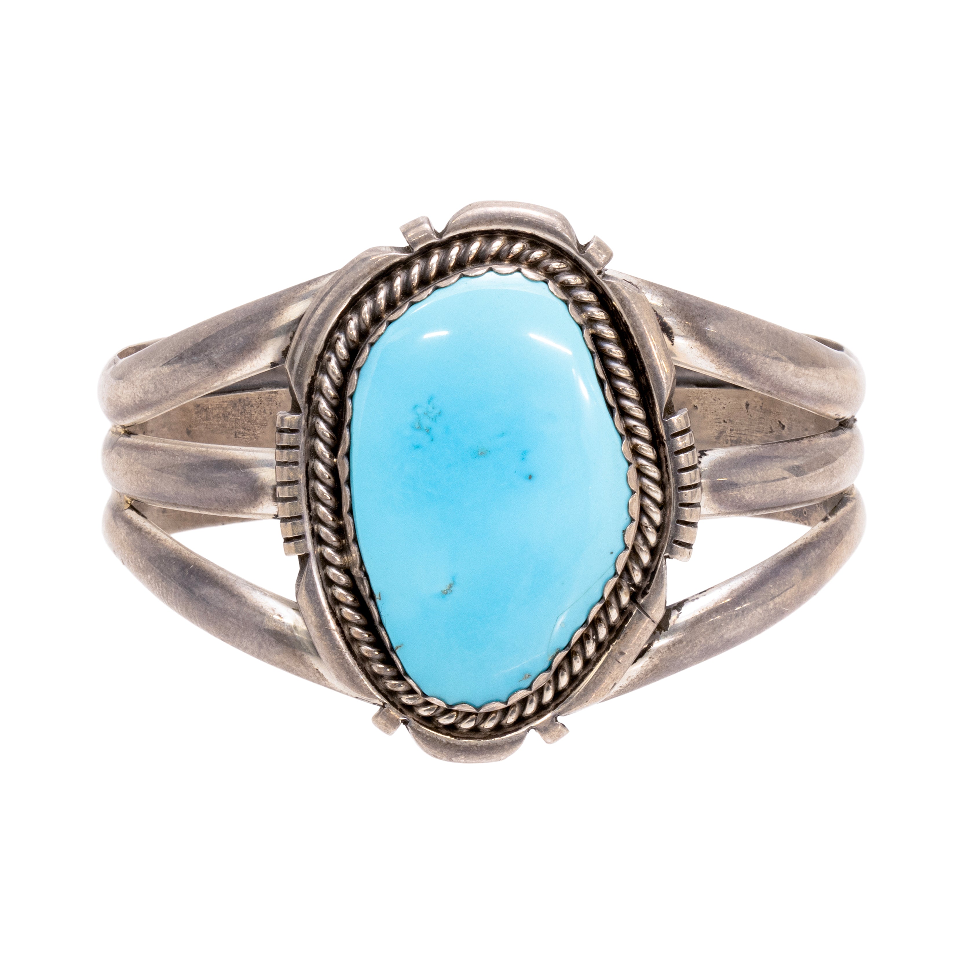 Single Slab Navajo Bracelet, Jewelry, Bracelet, Native