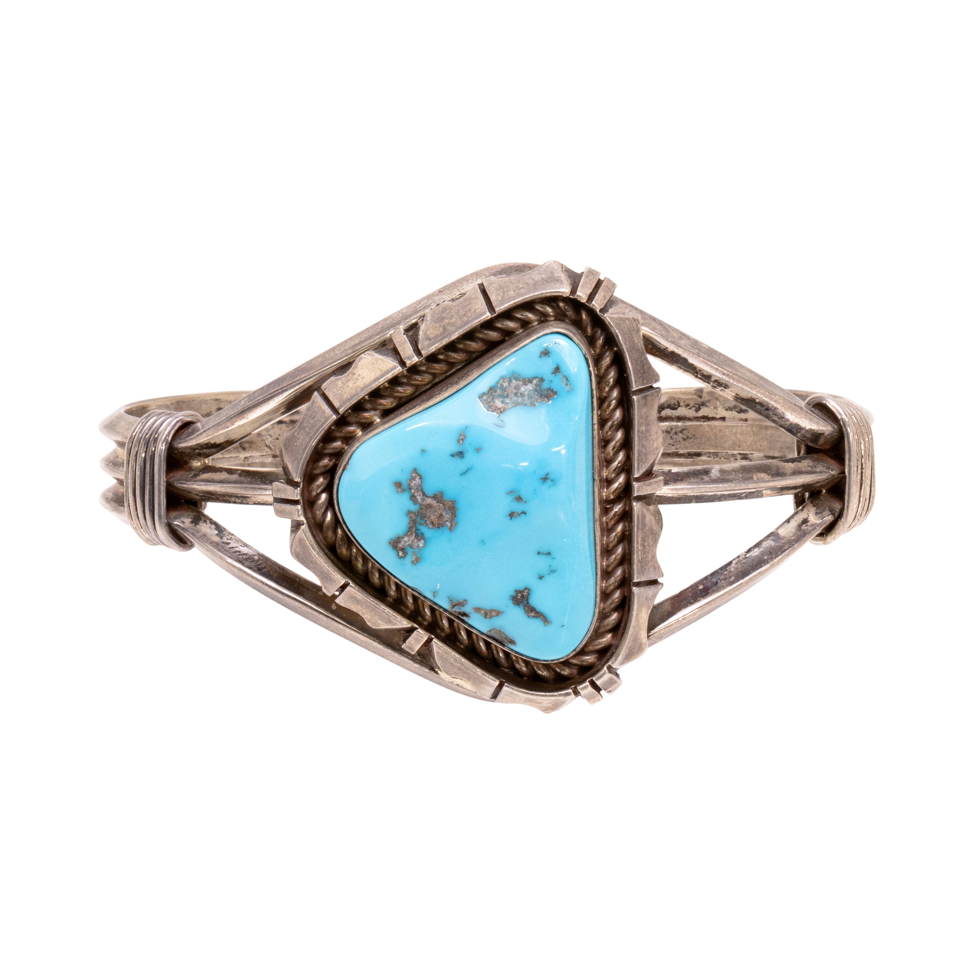 Navajo Cerrillos Turquoise Bracelet, Jewelry, Bracelet, Native