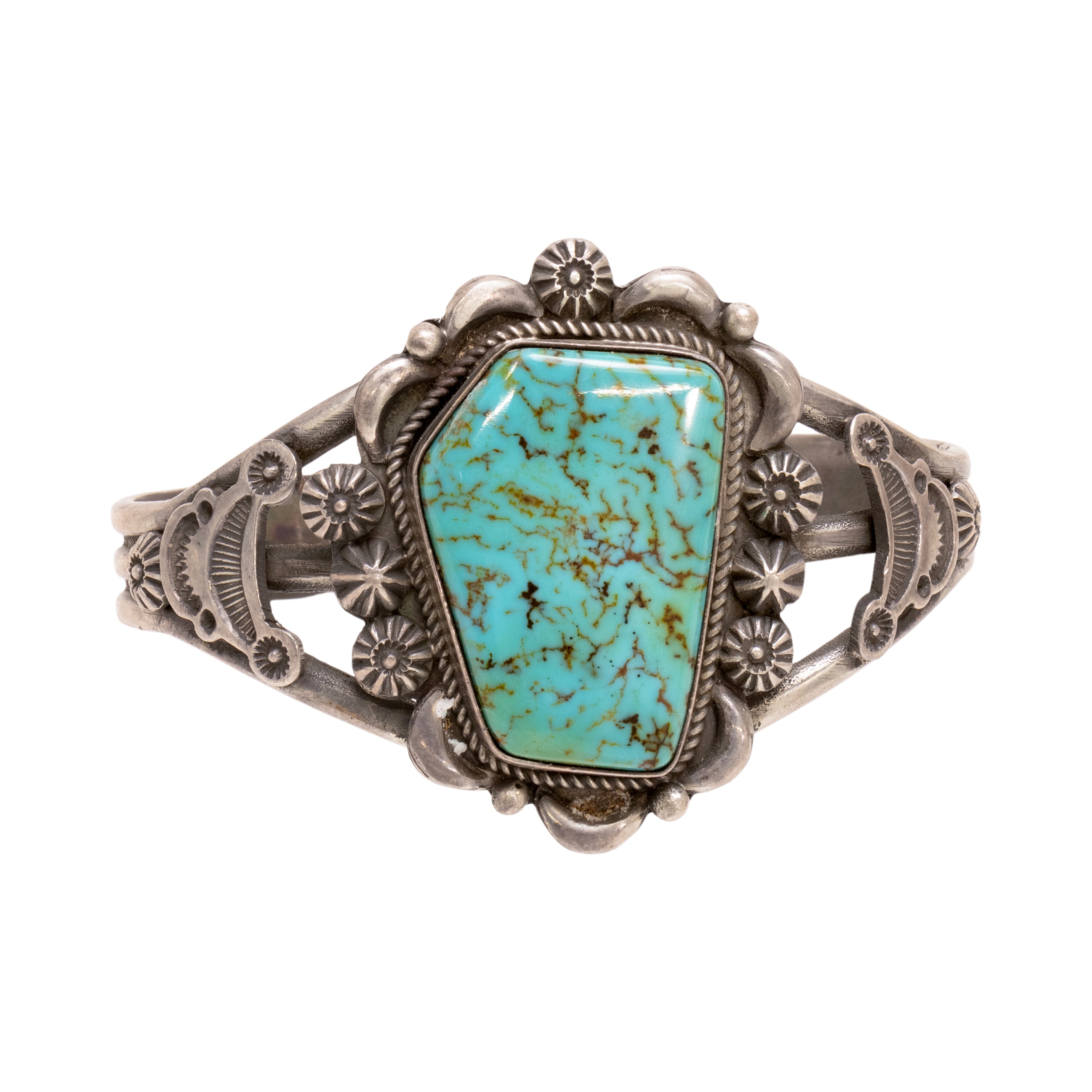 Navajo Turquoise Bracelet, Jewelry, Bracelet, Native