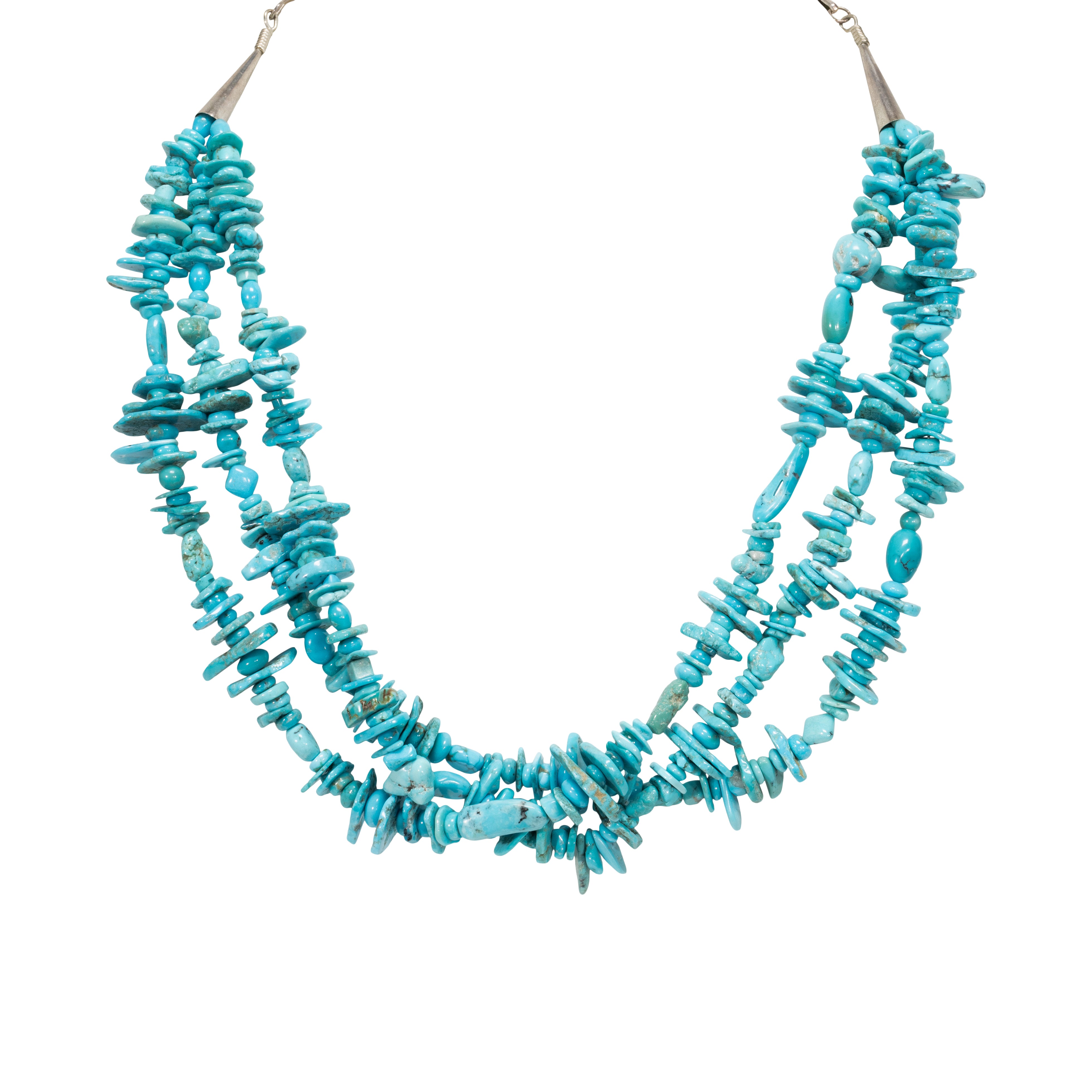 Navajo Beaded Turquoise Necklace, Jewelry, Necklace, Native