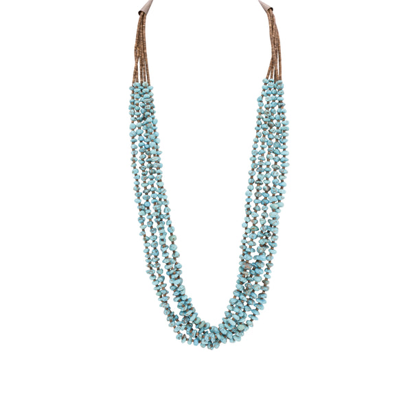 Navajo Turquoise Necklace, Jewelry, Necklace, Native