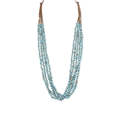 Navajo Turquoise Necklace, Jewelry, Necklace, Native