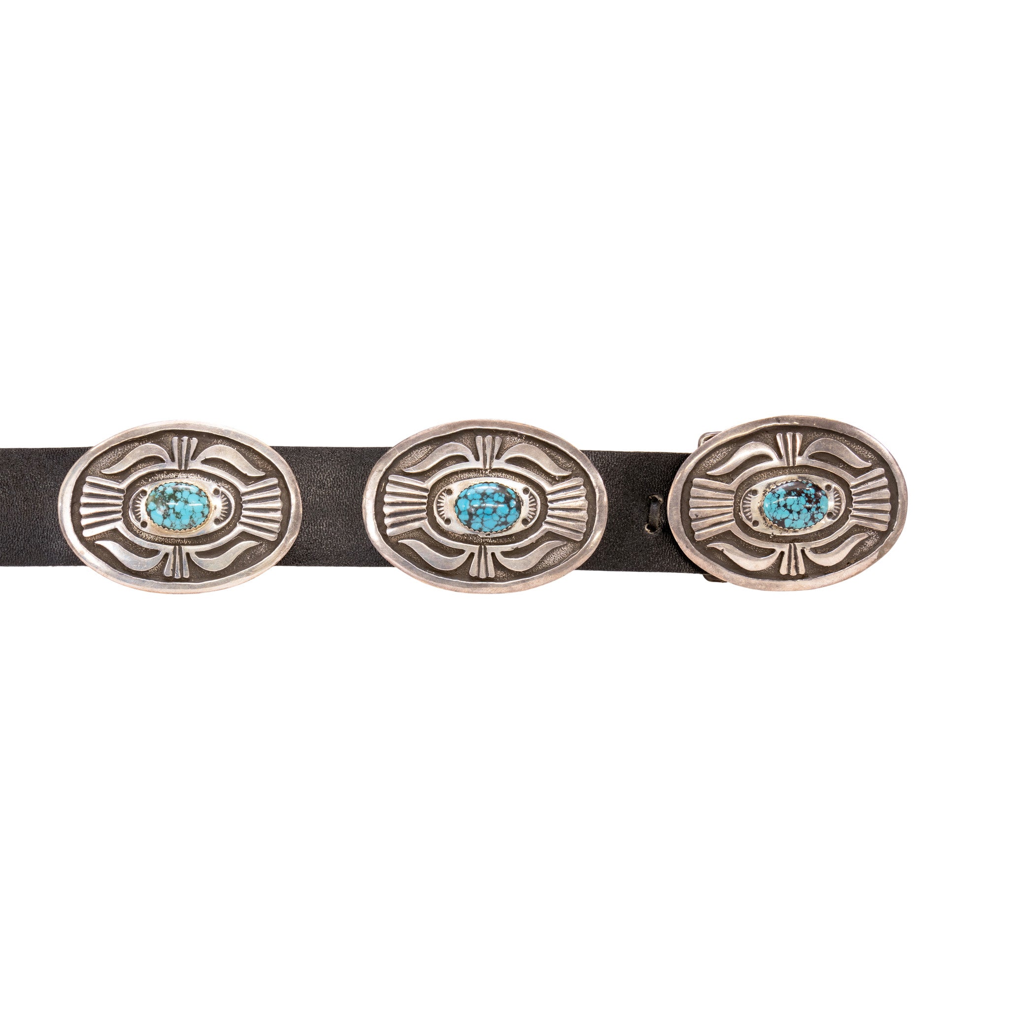 Navajo Turquoise Concho Belt