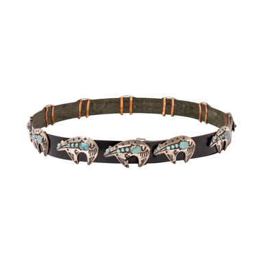 Navajo Turquoise Concho Belt, Jewelry, Belt, Native
