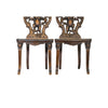 Pair of Black Forest Chairs