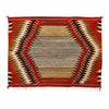 Navajo Red Mesa Single Saddle, Native, Weaving, Single Saddle Blanket