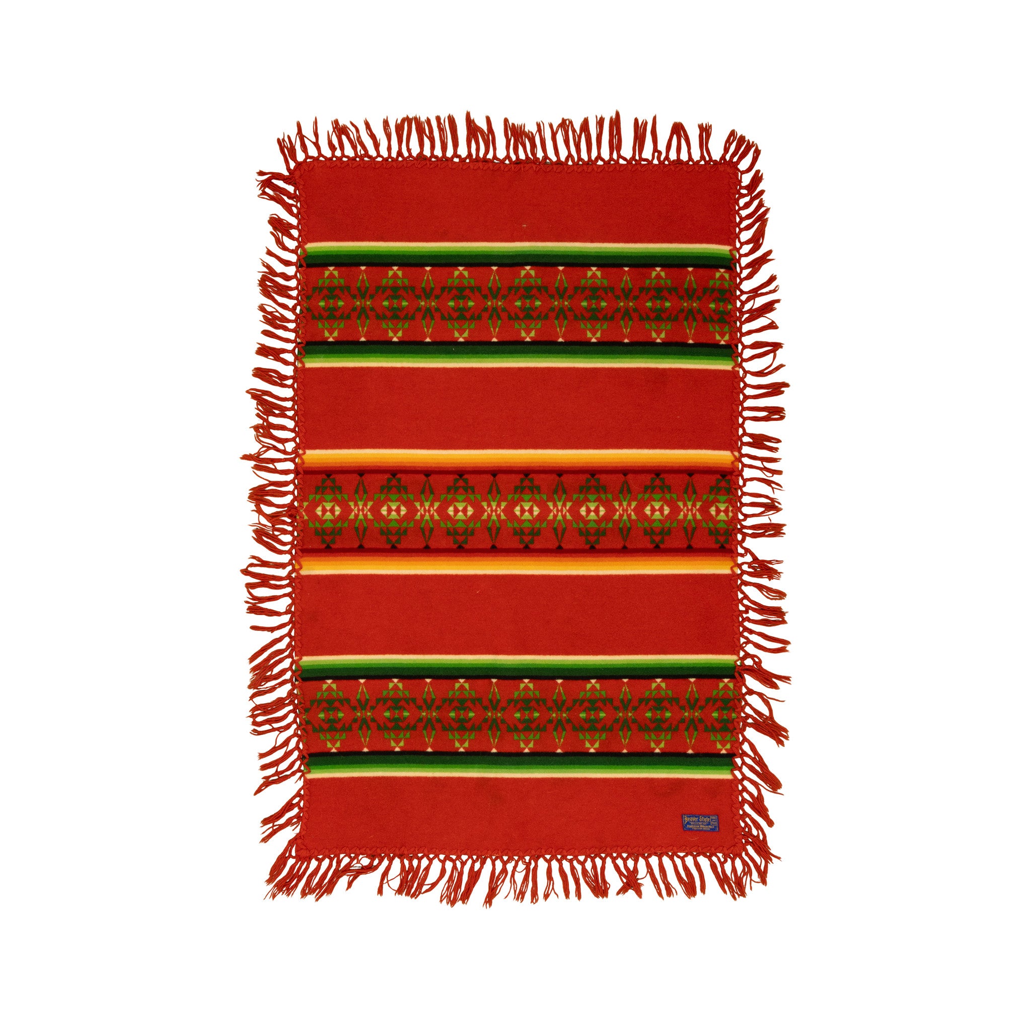 Beaver State Child's Trade Blanket, Furnishings, Textiles, Blanket