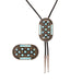 Zuni Turquoise Bolo and Buckle Set, Jewelry, Set, Native