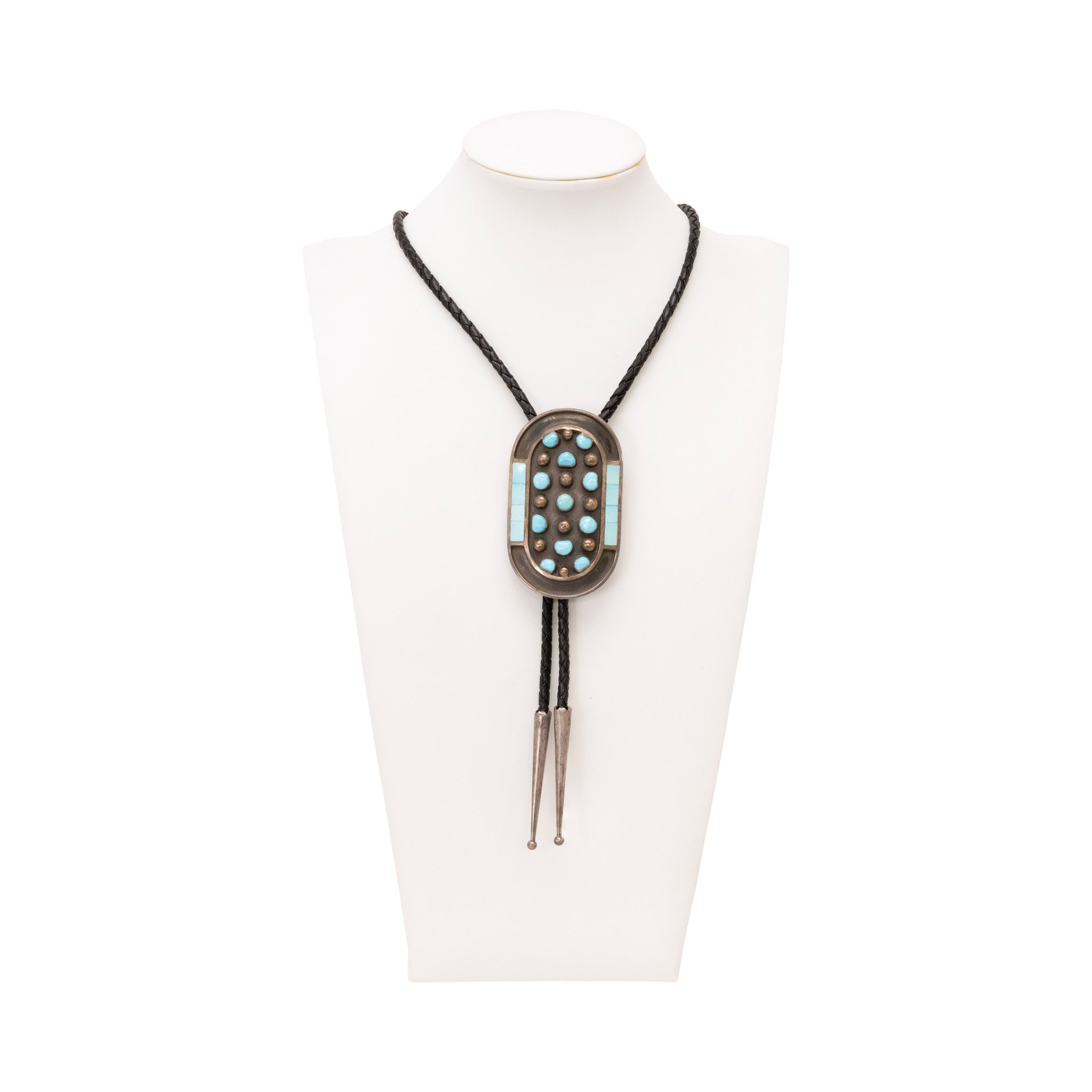 Zuni Turquoise Bolo and Buckle Set
