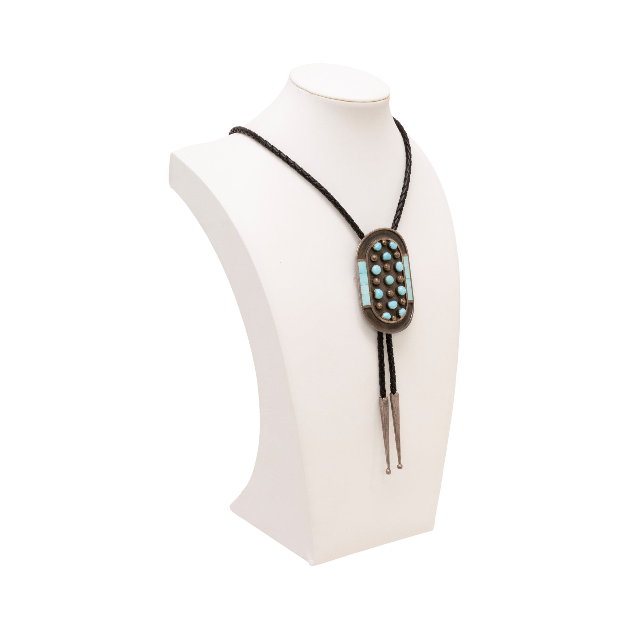Zuni Turquoise Bolo and Buckle Set