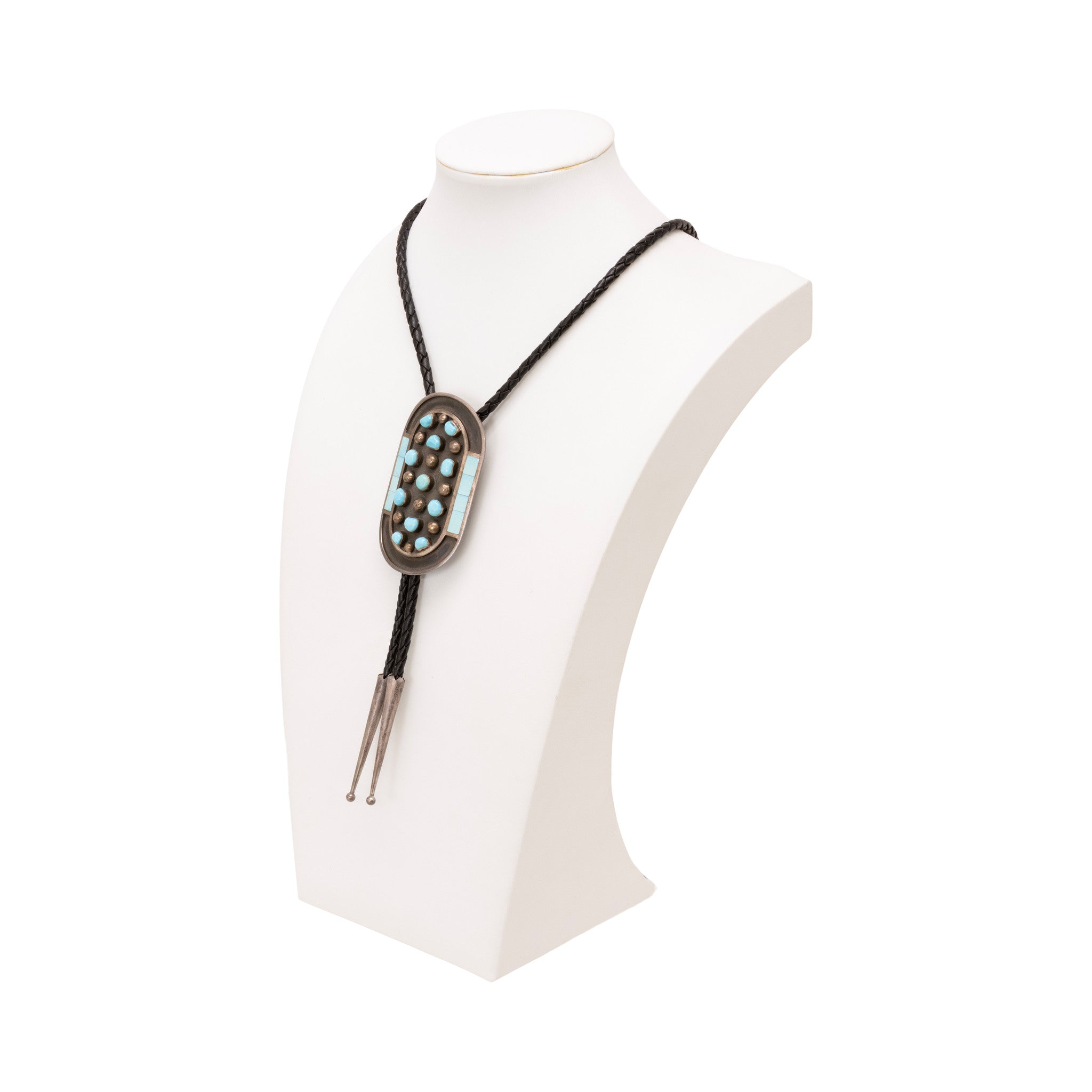 Zuni Turquoise Bolo and Buckle Set
