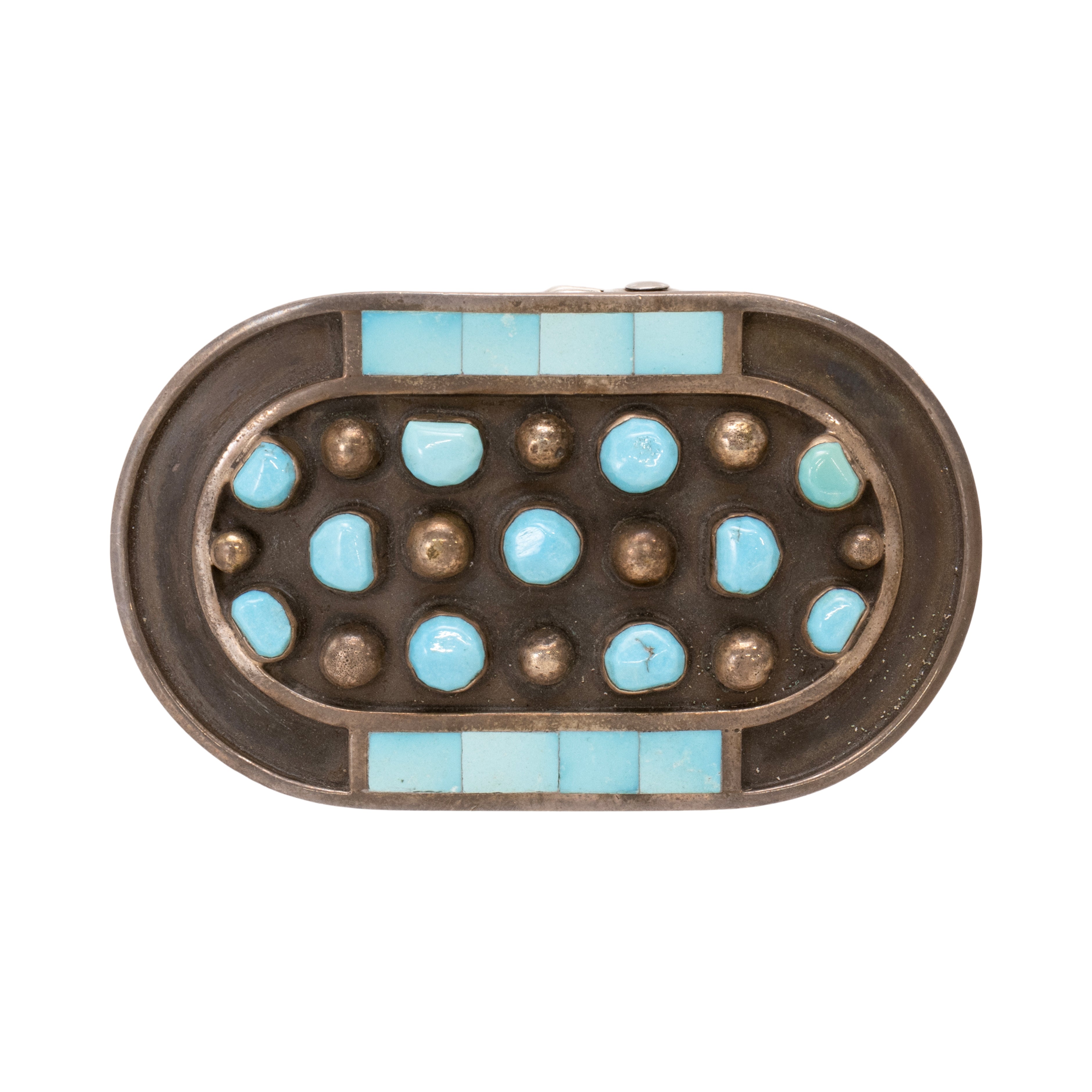 Zuni Turquoise Bolo and Buckle Set