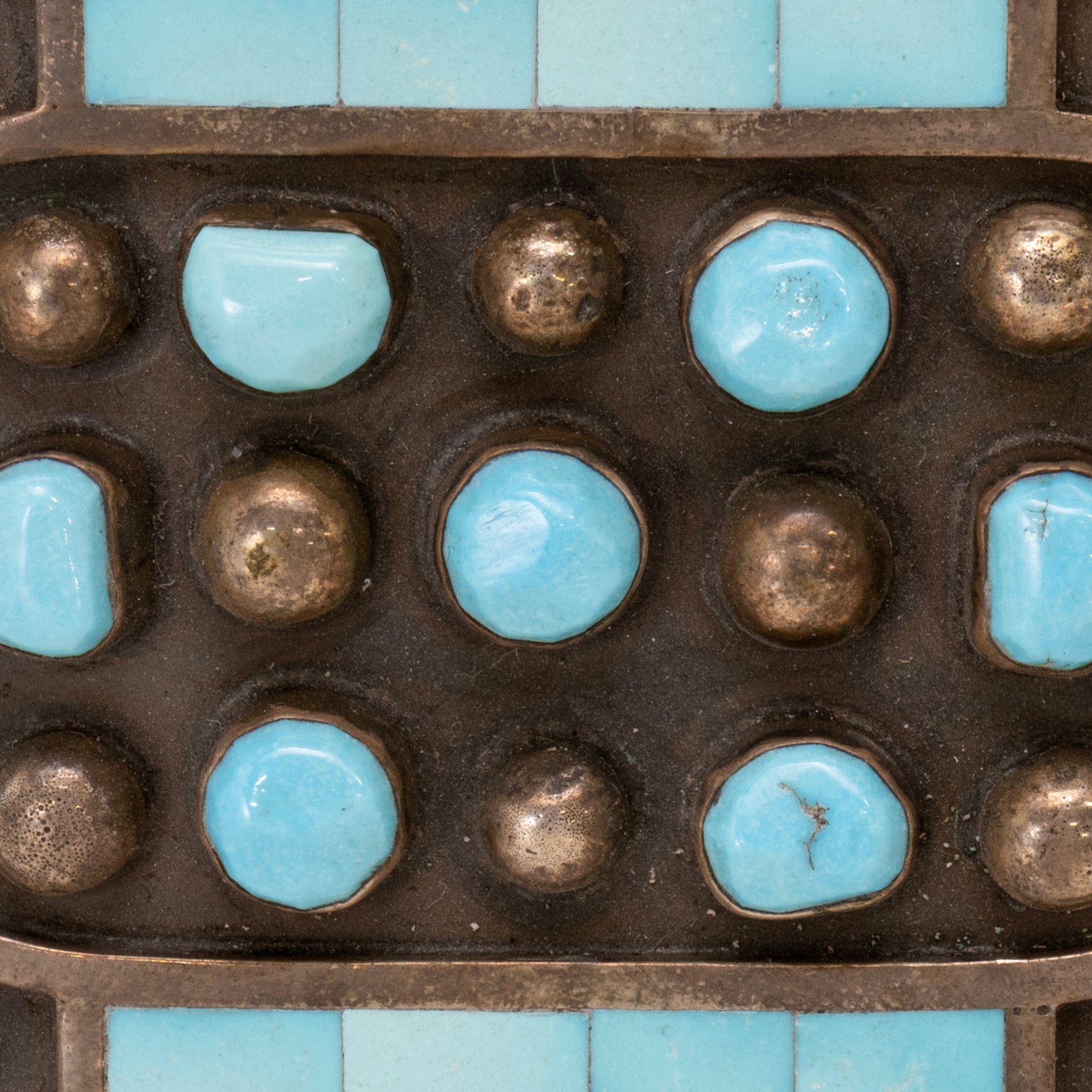 Zuni Turquoise Bolo and Buckle Set