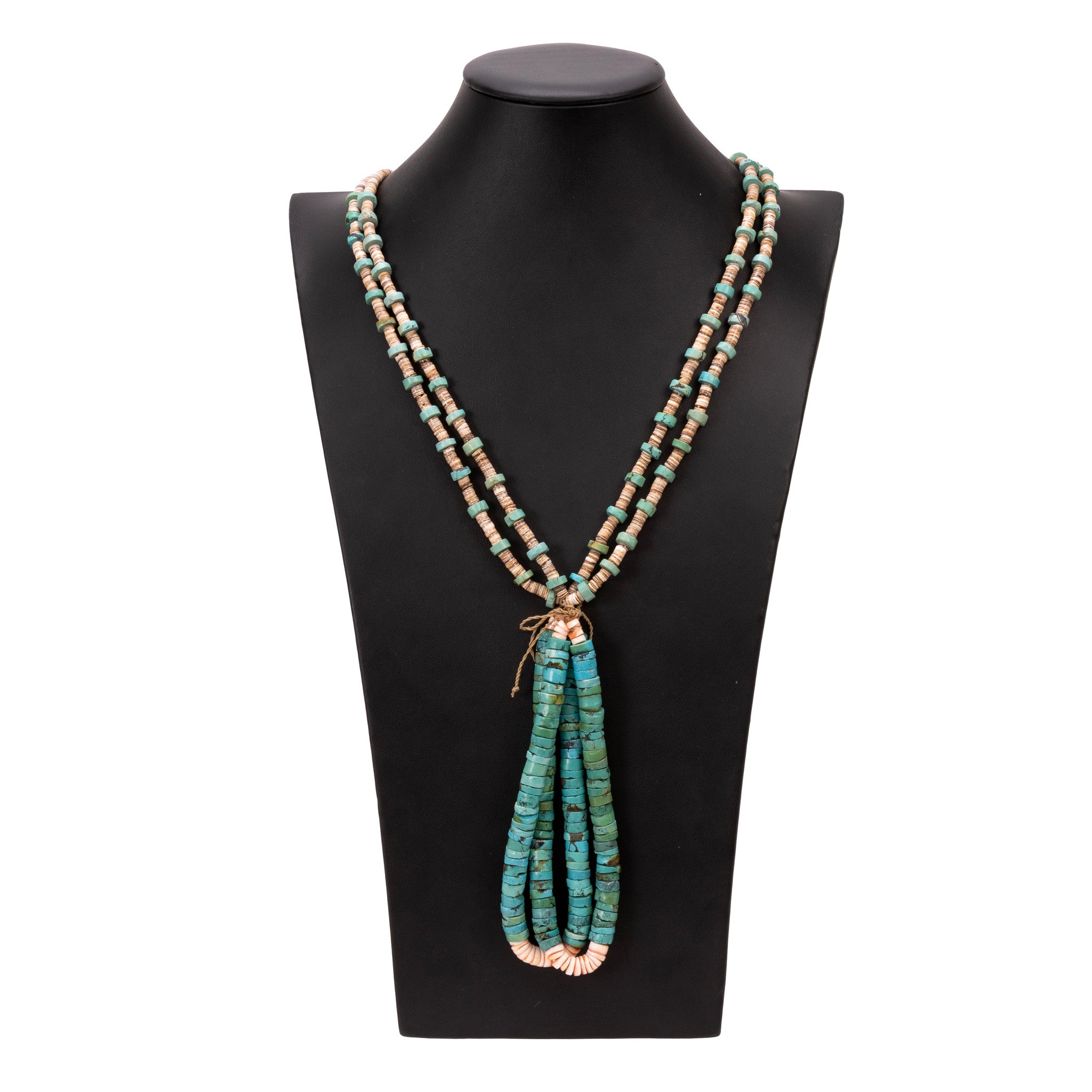 Navajo Turquoise Jacla Necklace